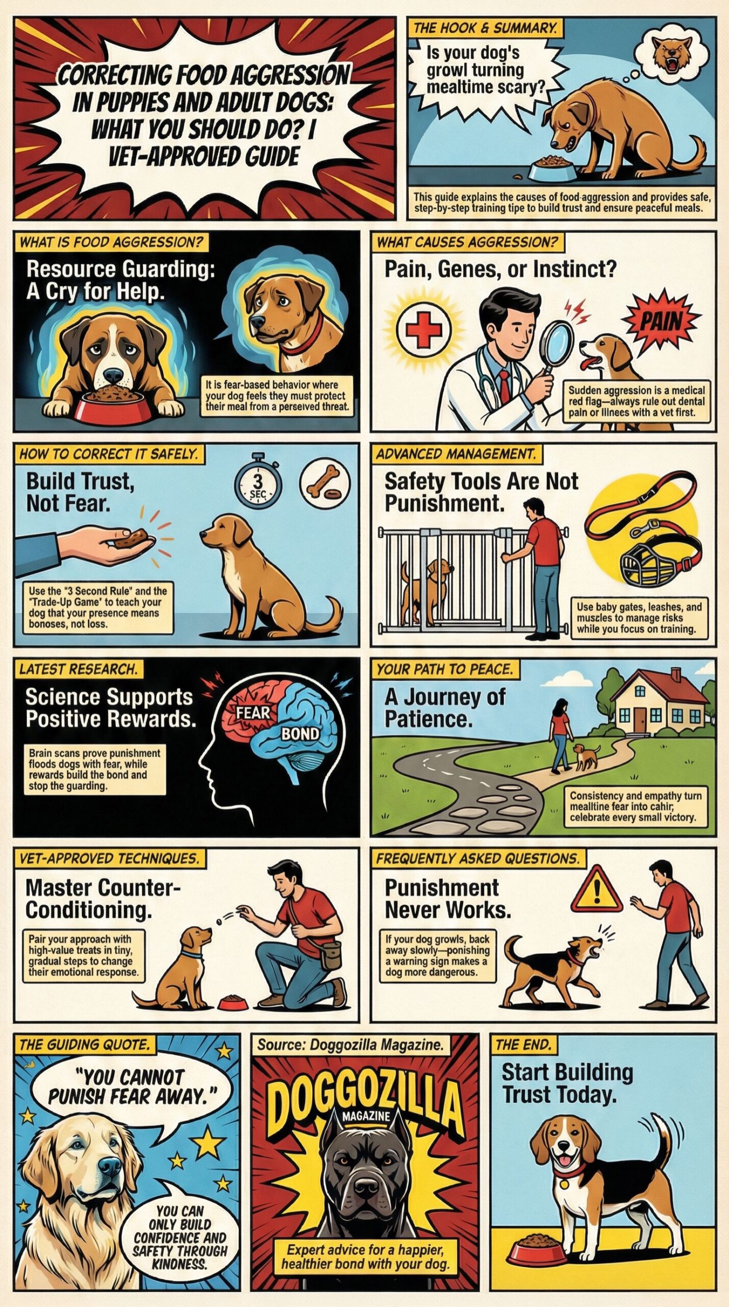 vet-approved guide on how to fix food aggression in puppies