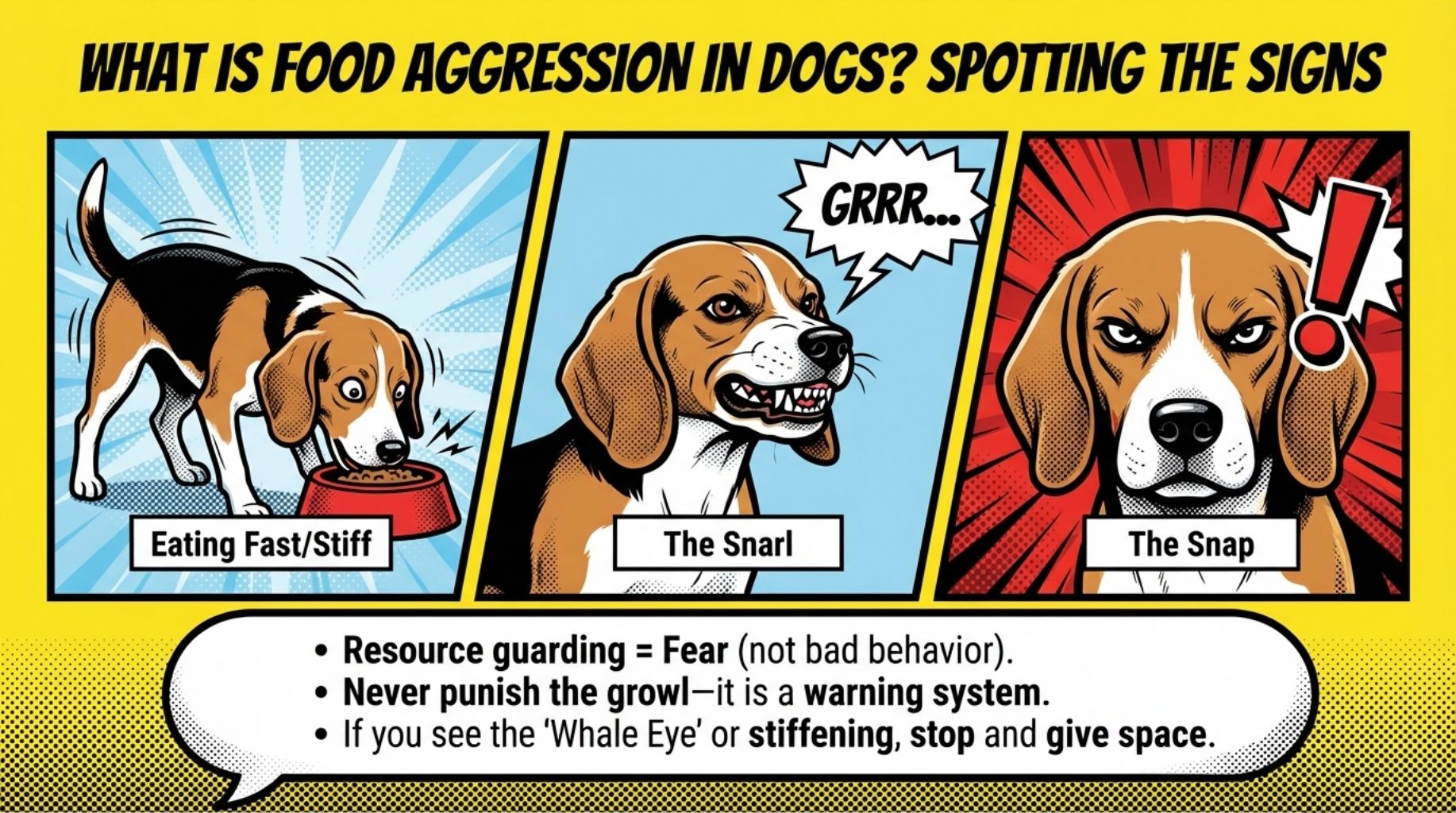 what are the signs of aggressive dogs