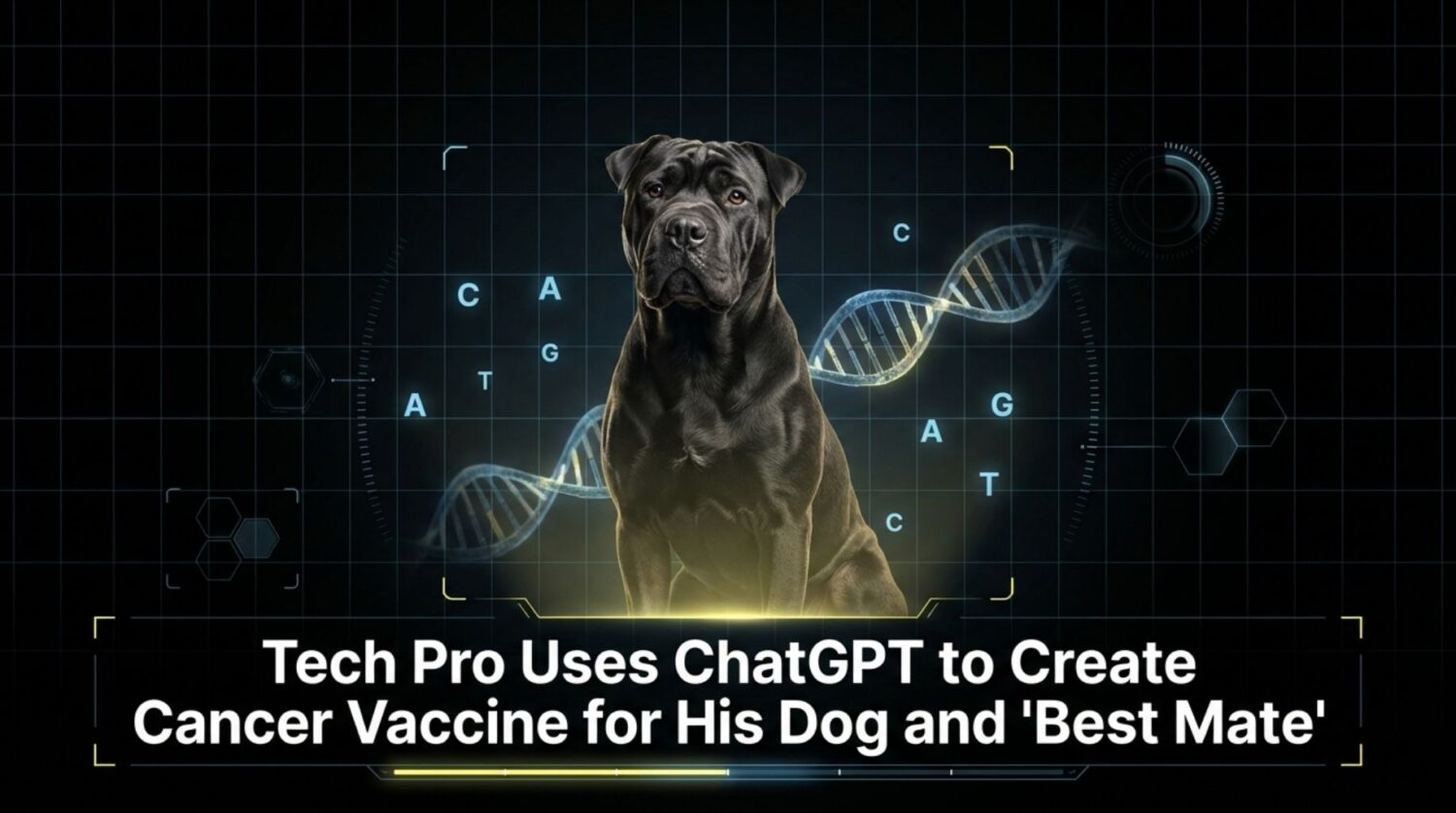 Paul Conyngham from Sydney using chatgpt created AI Cancer Vaccine for Dogs