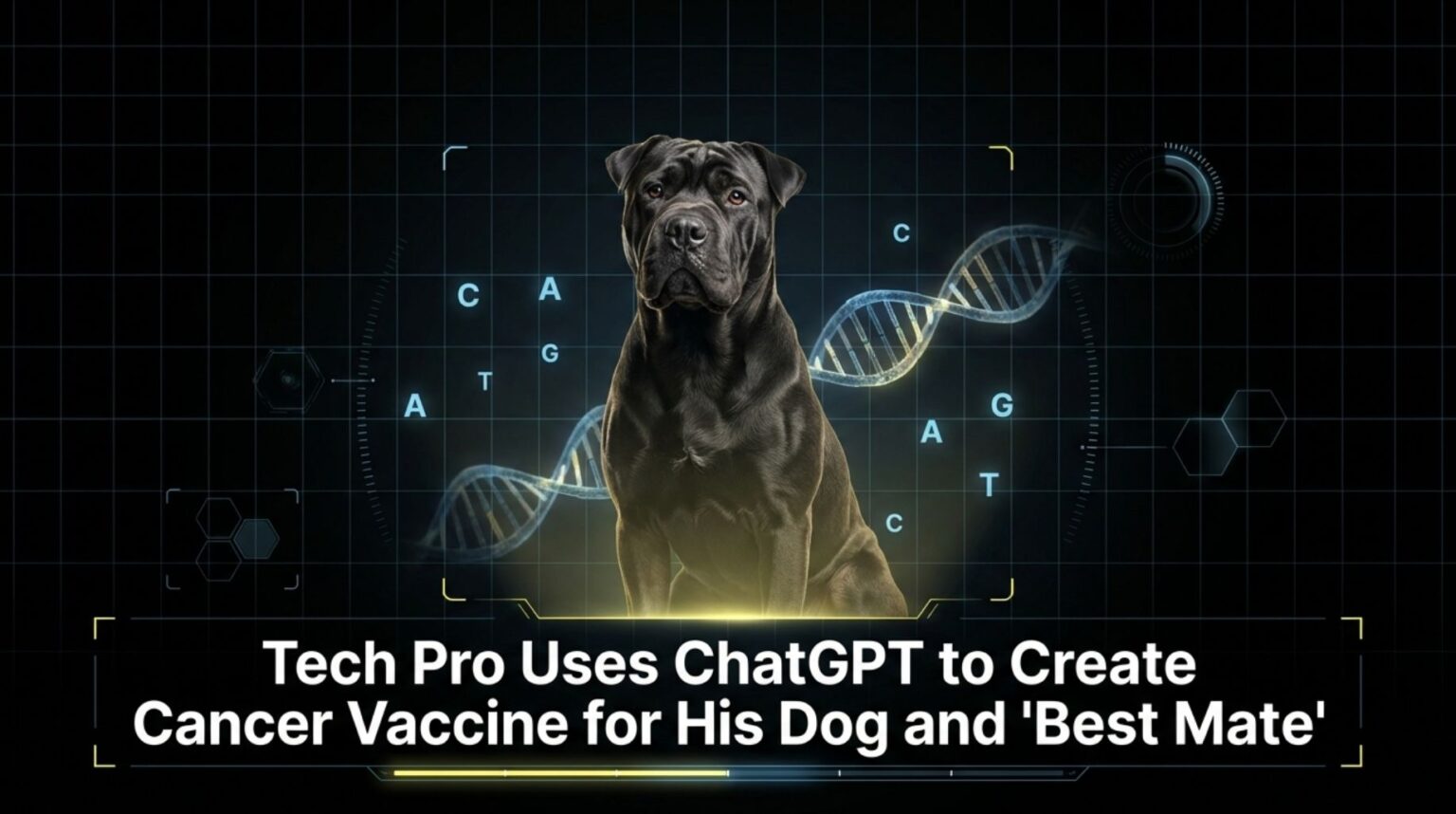 Paul Conyngham from Sydney using chatgpt created AI Cancer Vaccine for Dogs
