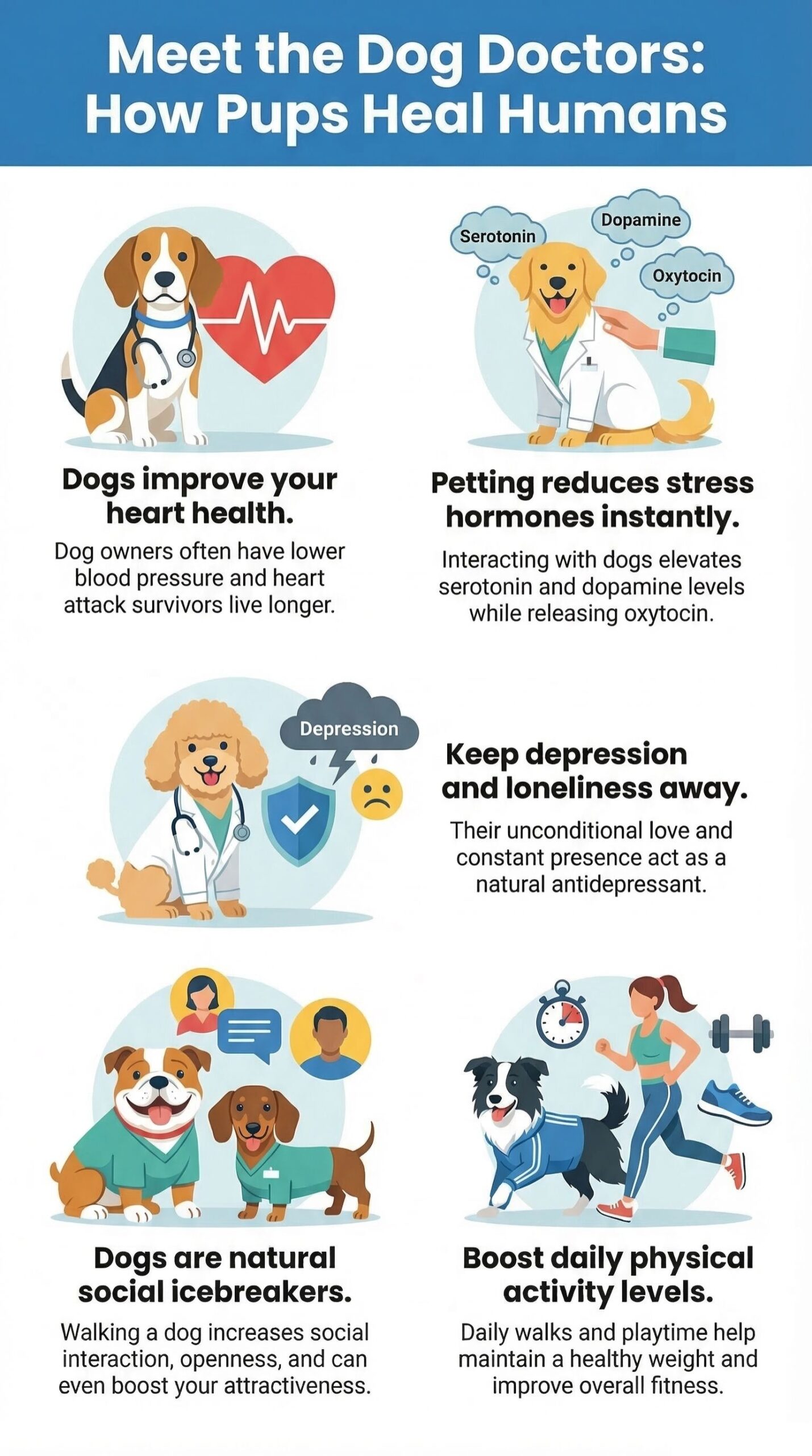 the experts says your dog can heal you