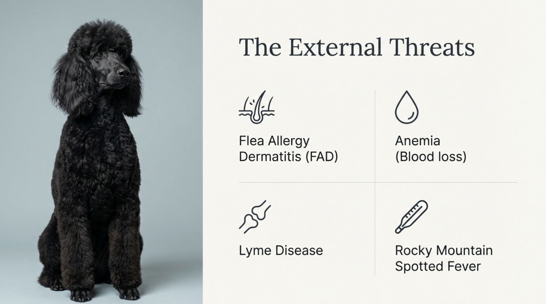 The external parasite threats to your dog