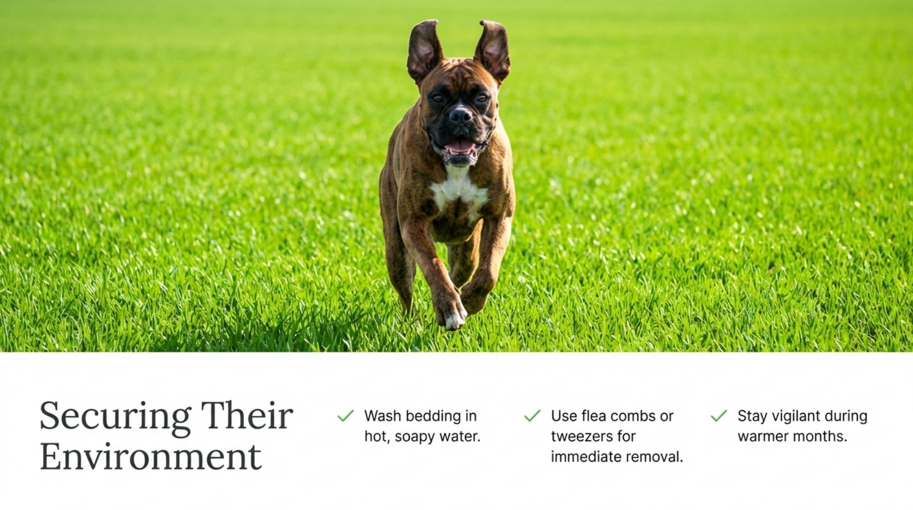 secure your dog environment from parasites