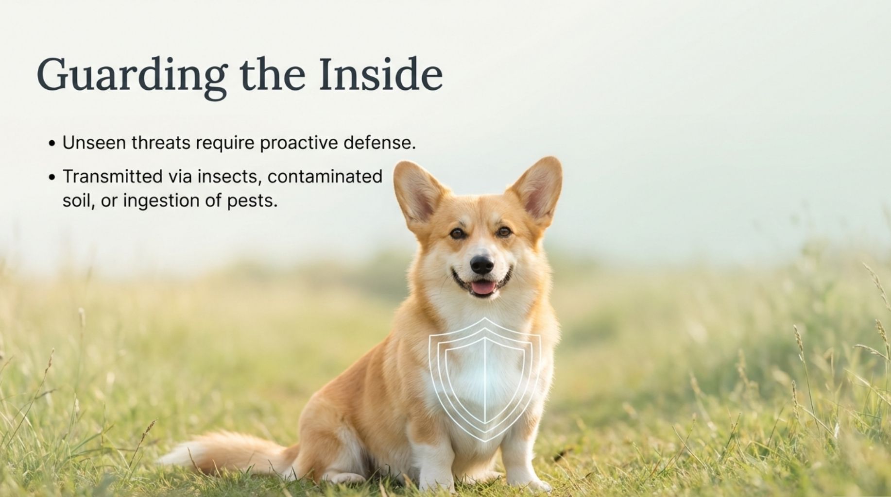 guard your dog from the inside