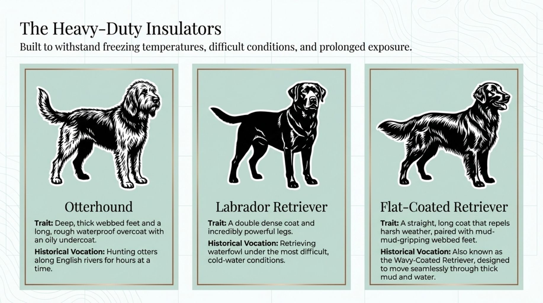 the top dog breeds that love swimming