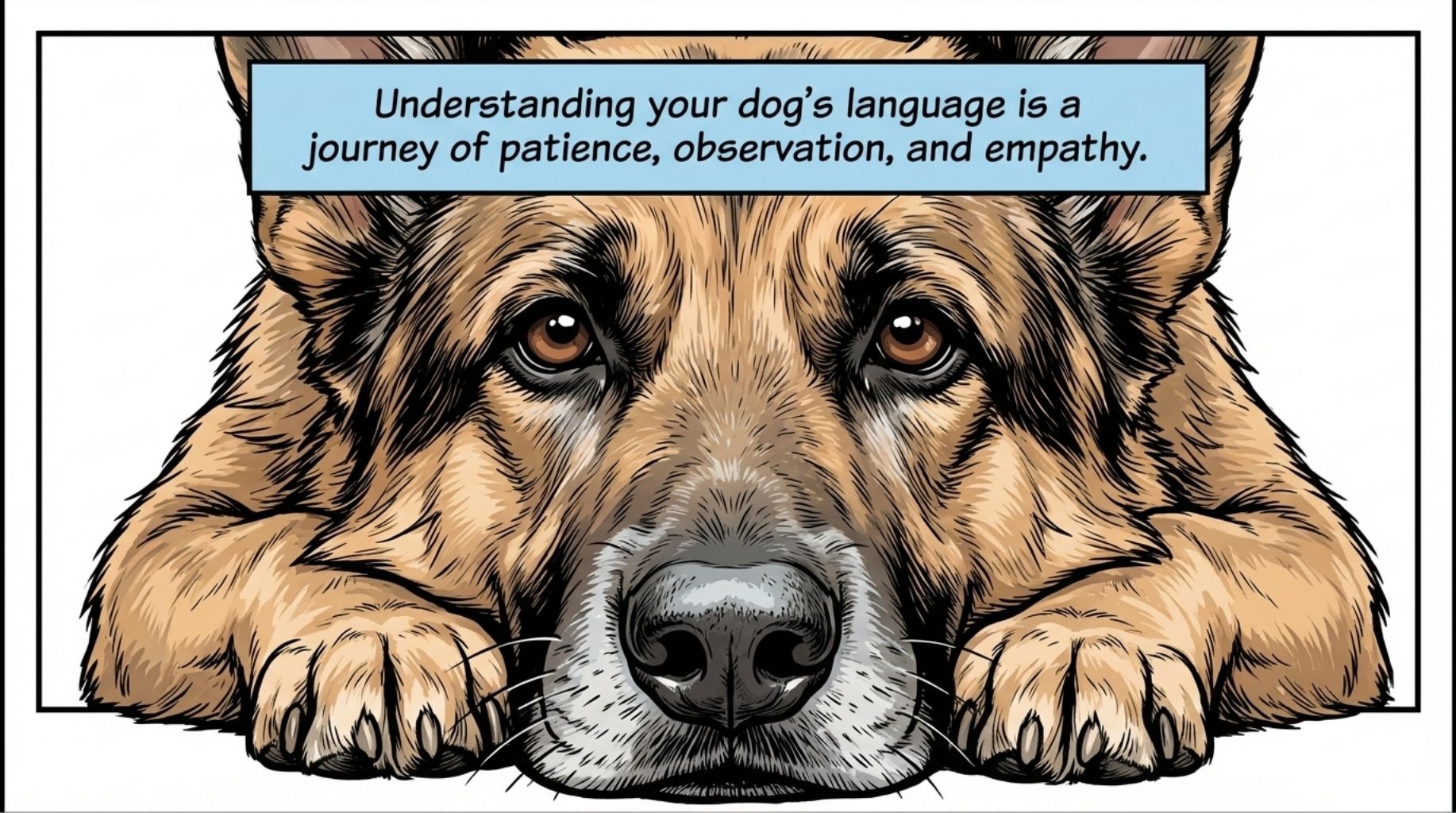 cool dog quote about dog communication