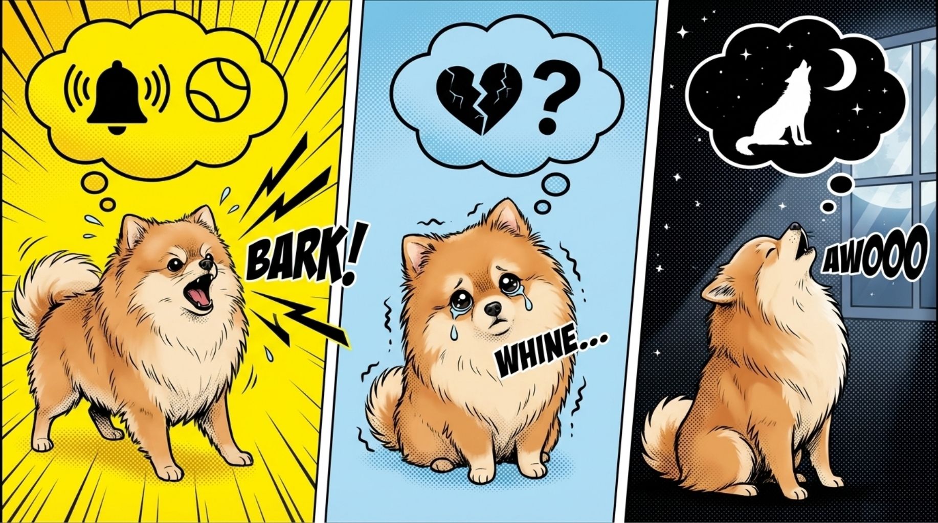 dog vocalizations and what are their meaning