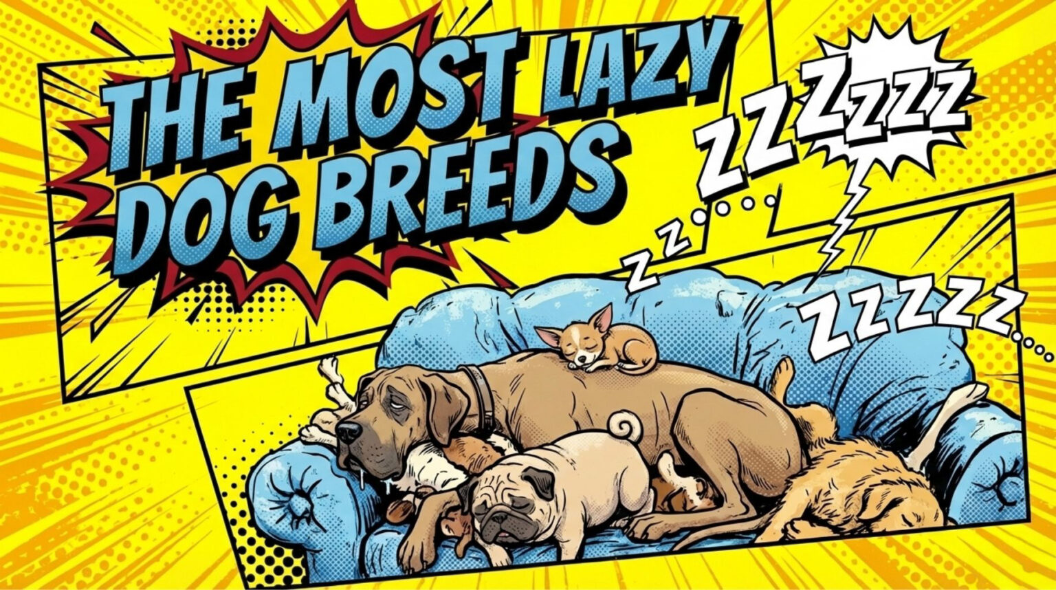 the most lazy dog breeds in the world
