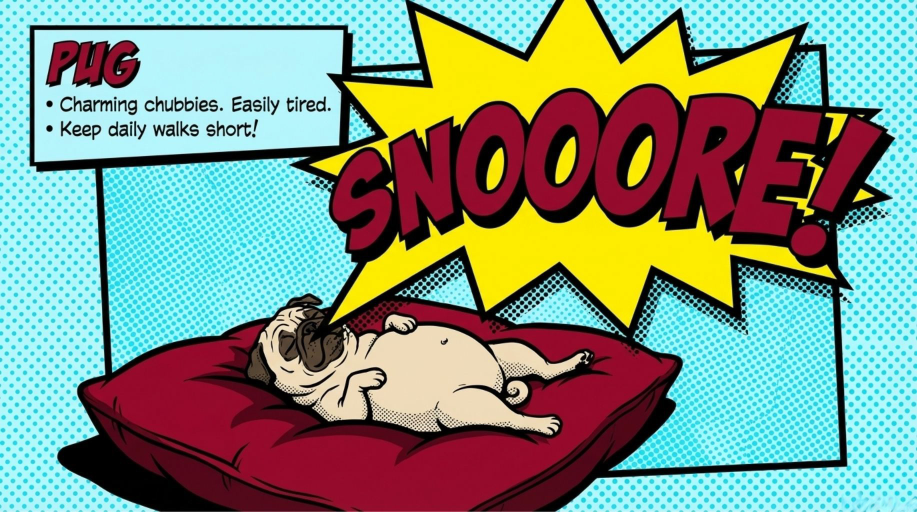 pug breed as top 3 lazy dogs