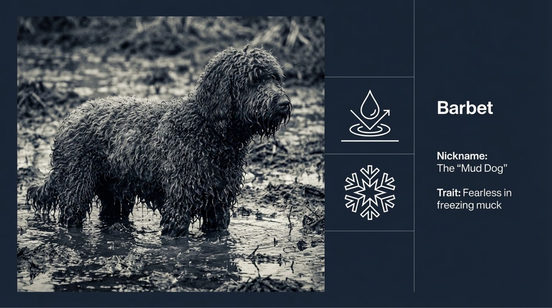 the Barbet dog breed