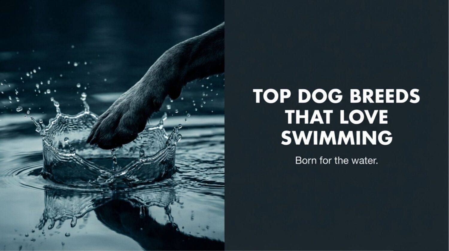 top dog breeds that love swimming