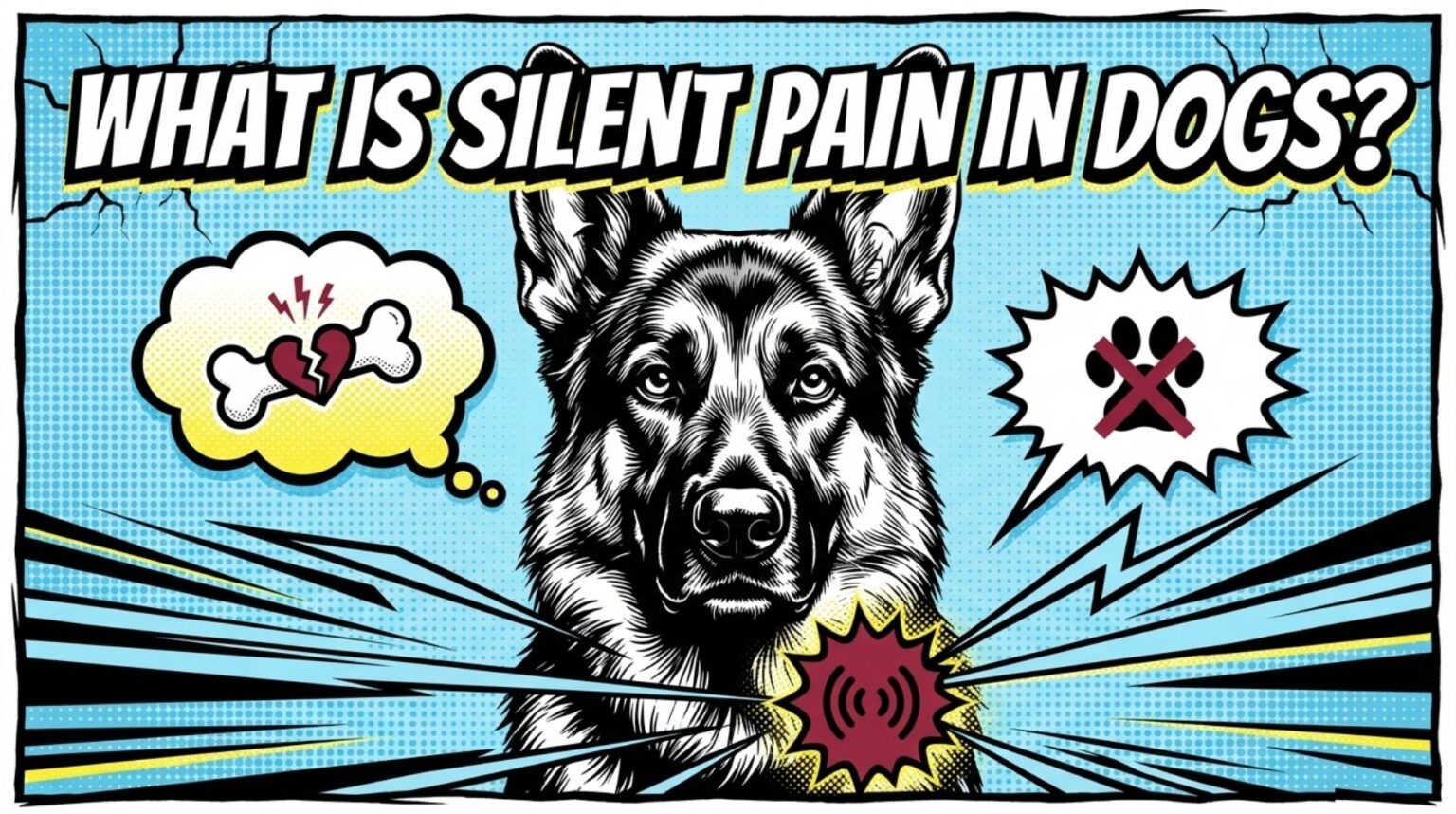 what is a silent pain in dogs and how to help your dog