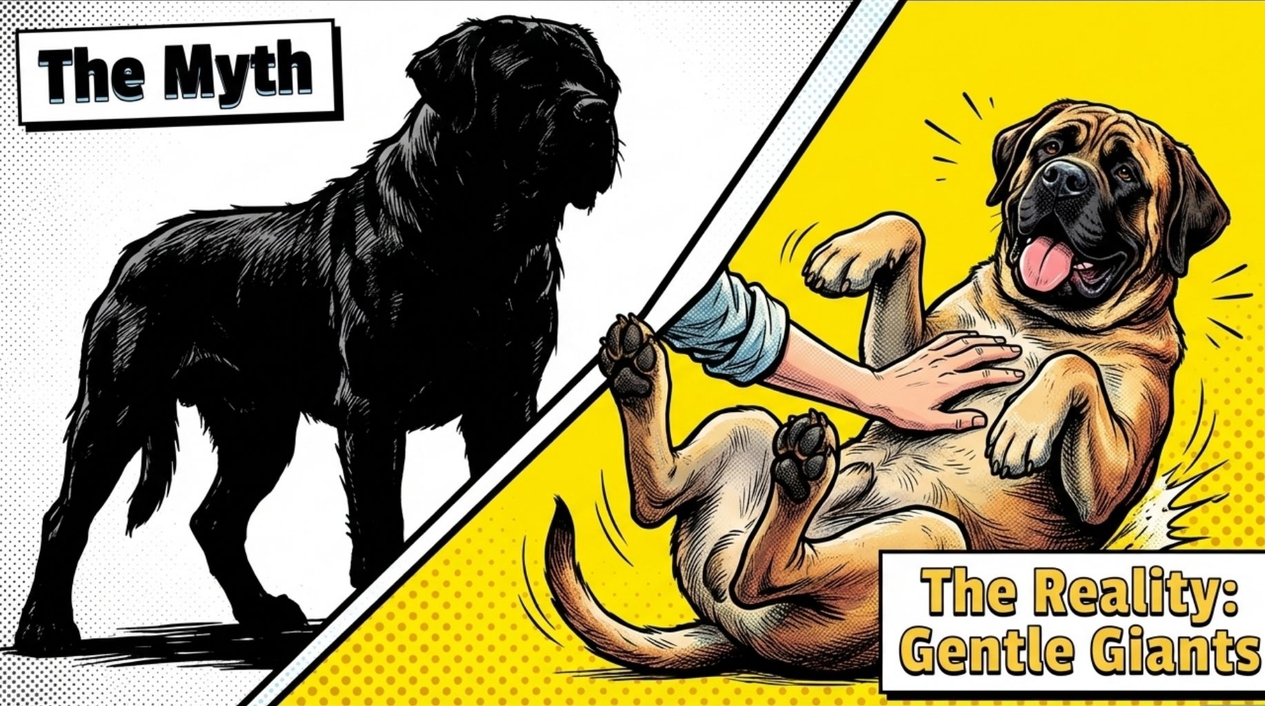 the myth about huge dogs