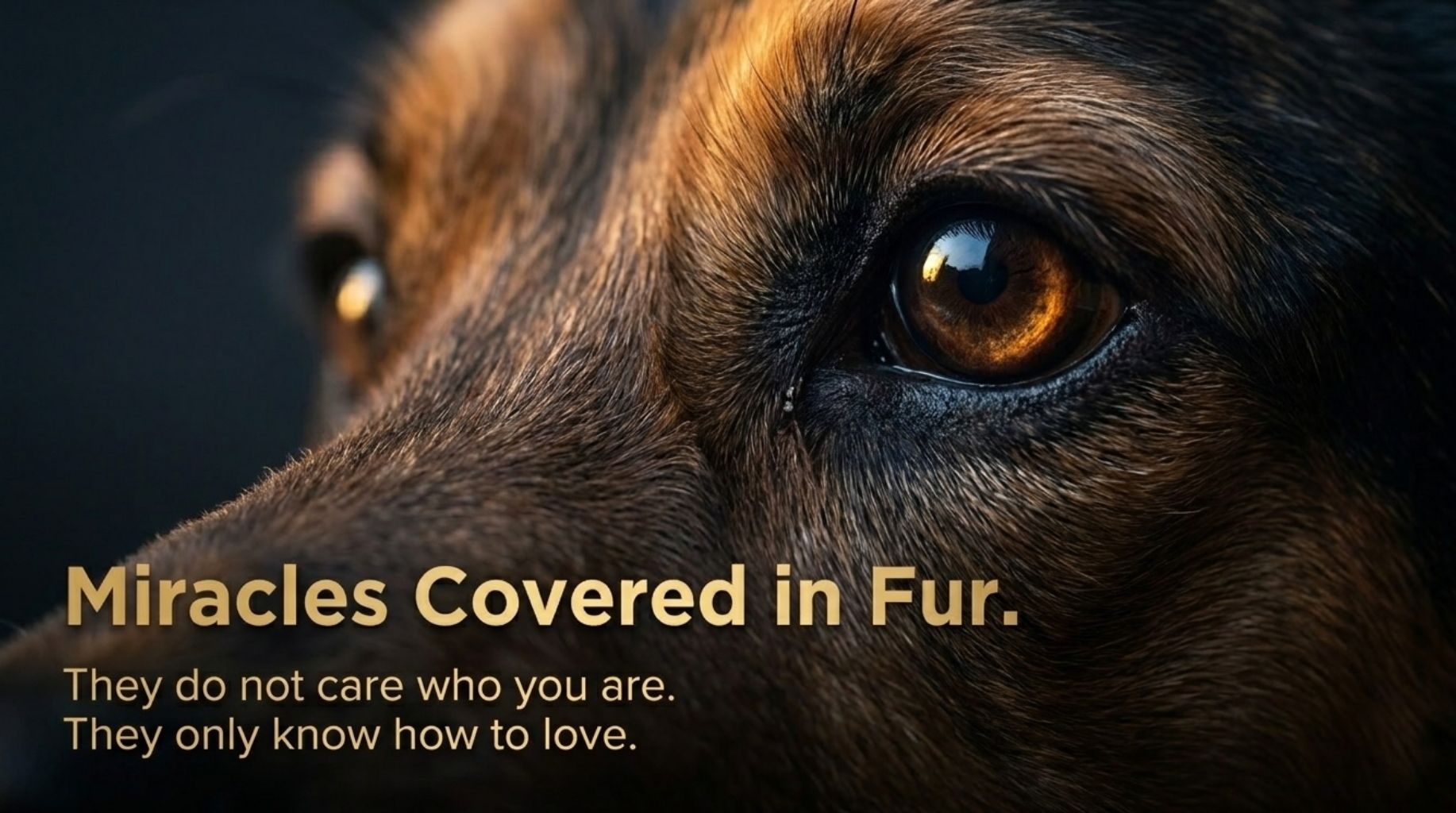 Dogs Who Changed Our Lives miracles covered in fur