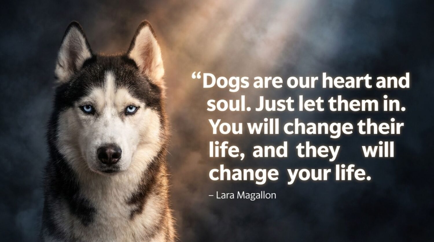 dog quote by lara magallon