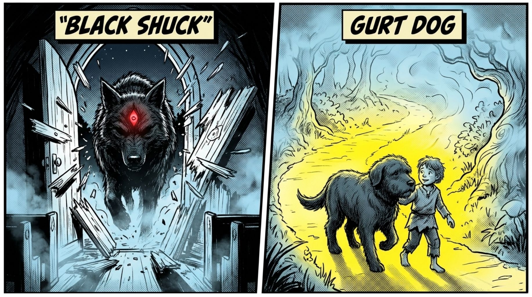 black shuck and the gurt dog
