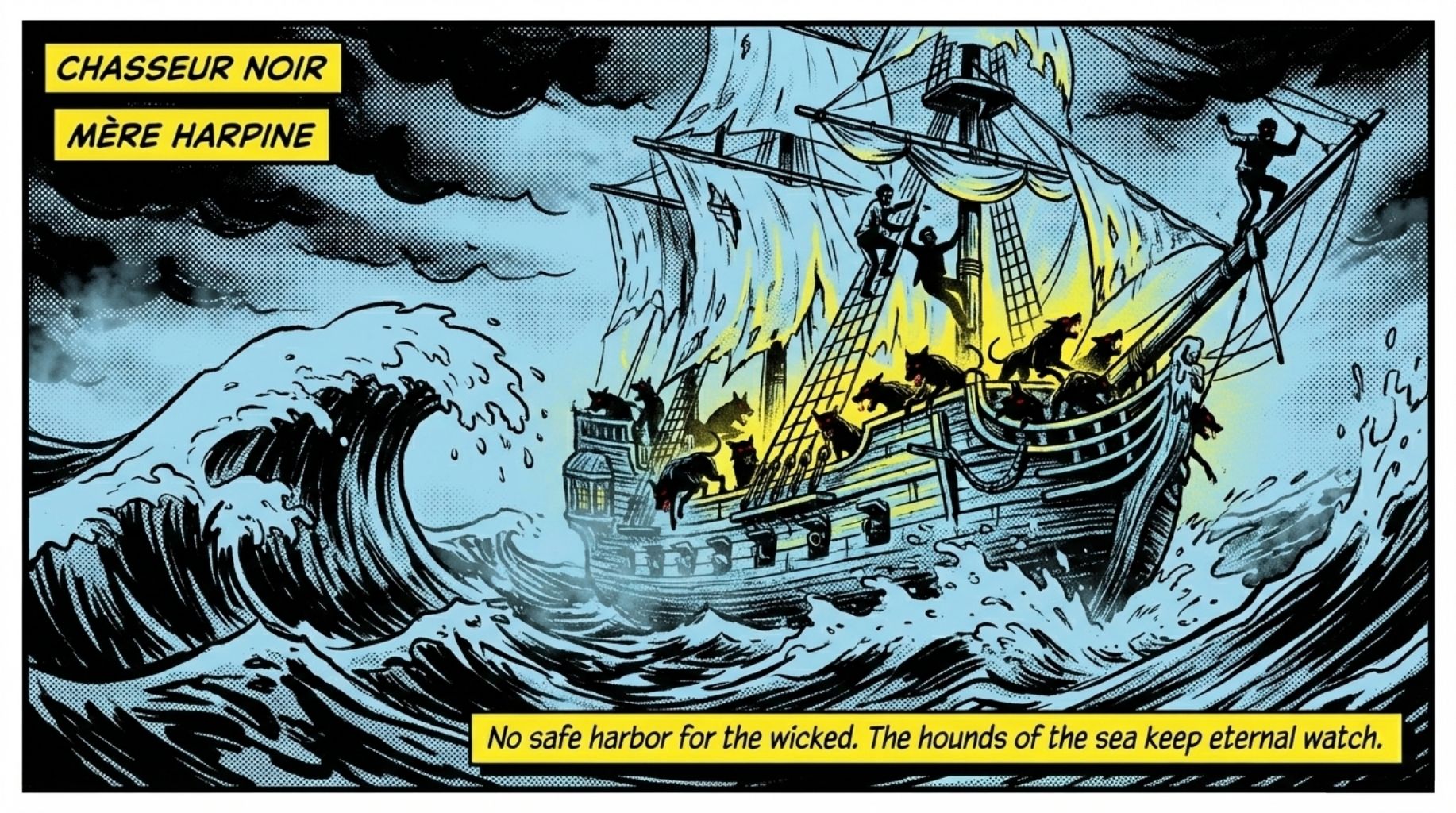 French sailors feared the ghost ships of Brittany