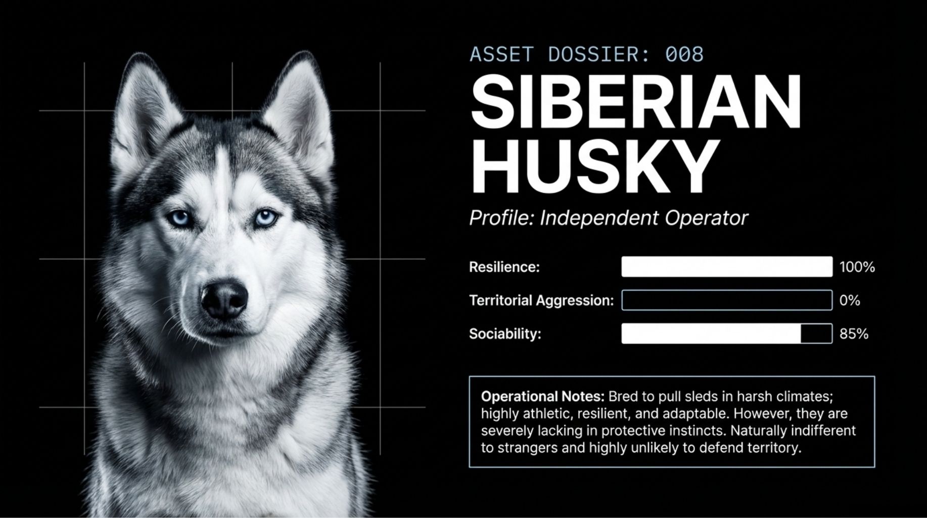 Siberian Husky as Guard dog