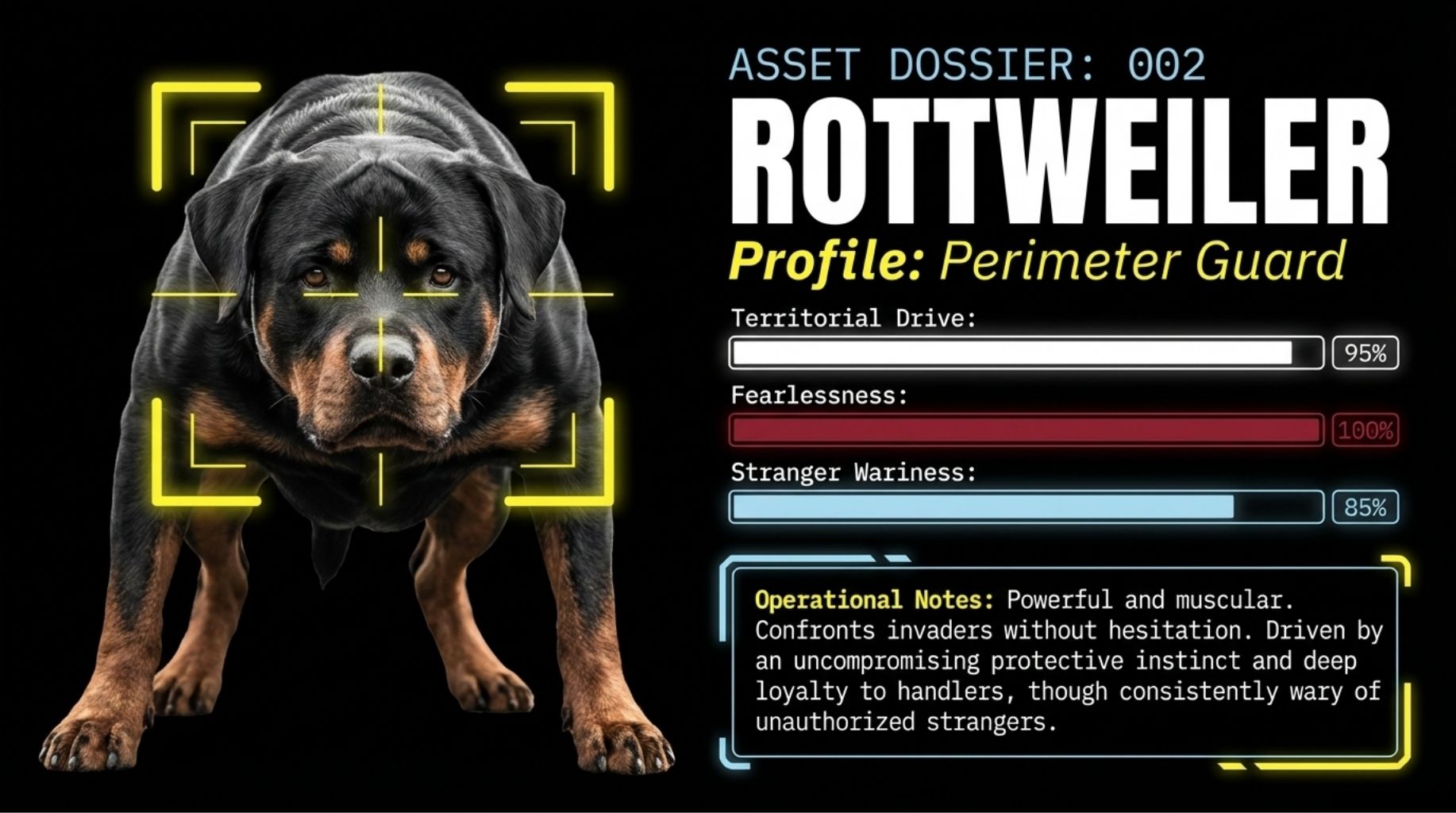 Rottweiler as Guard dog