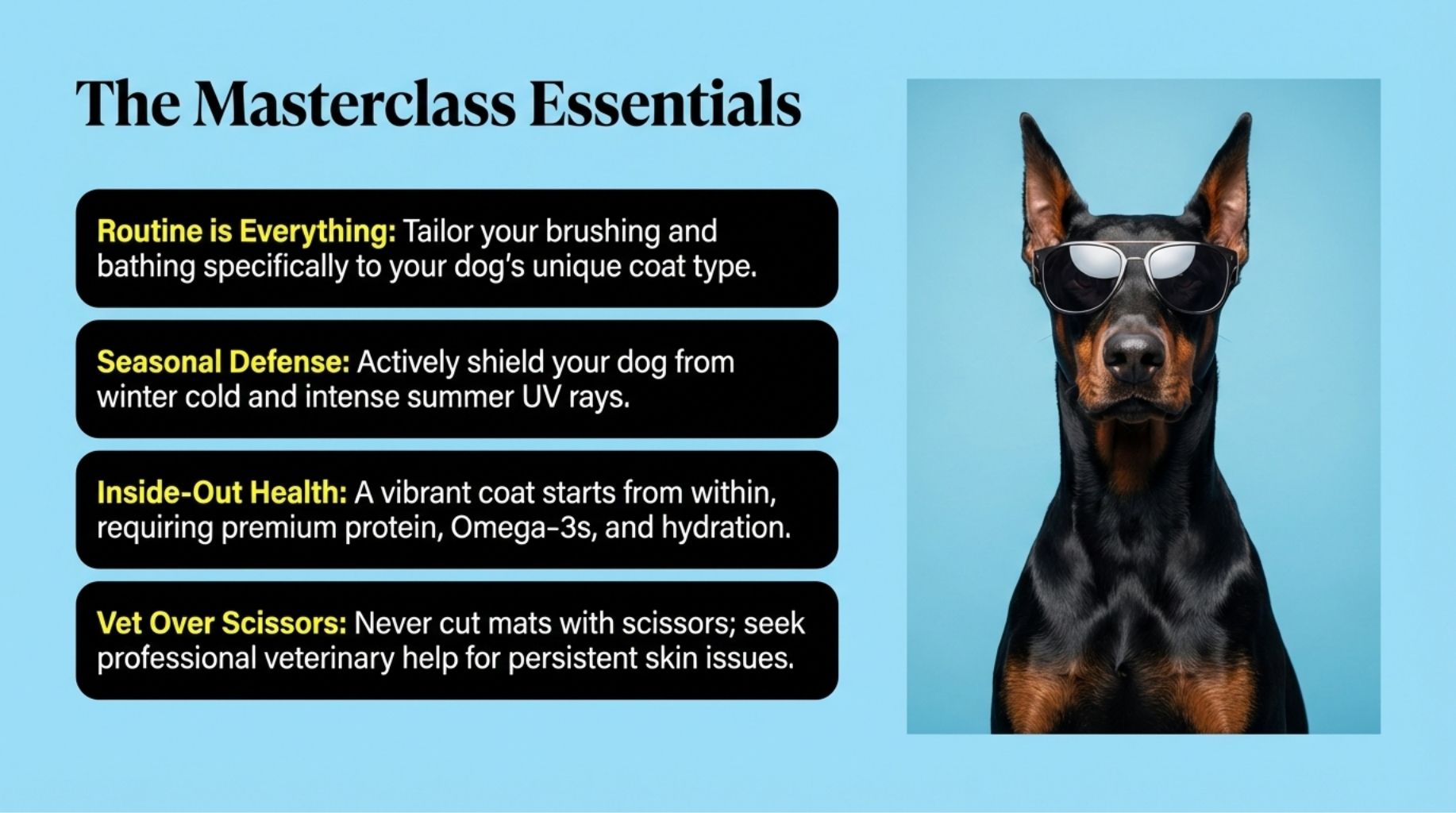 dog grooming essentials