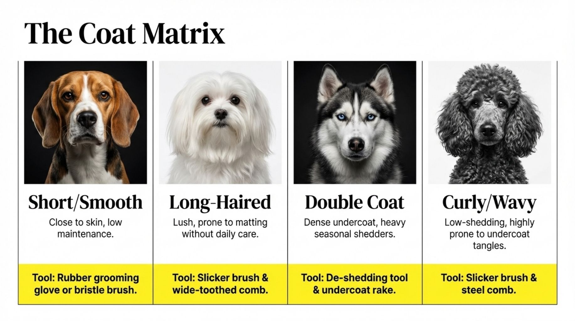 the coat matrix and How To Maintain Your Dog’s Fur for All Seasons