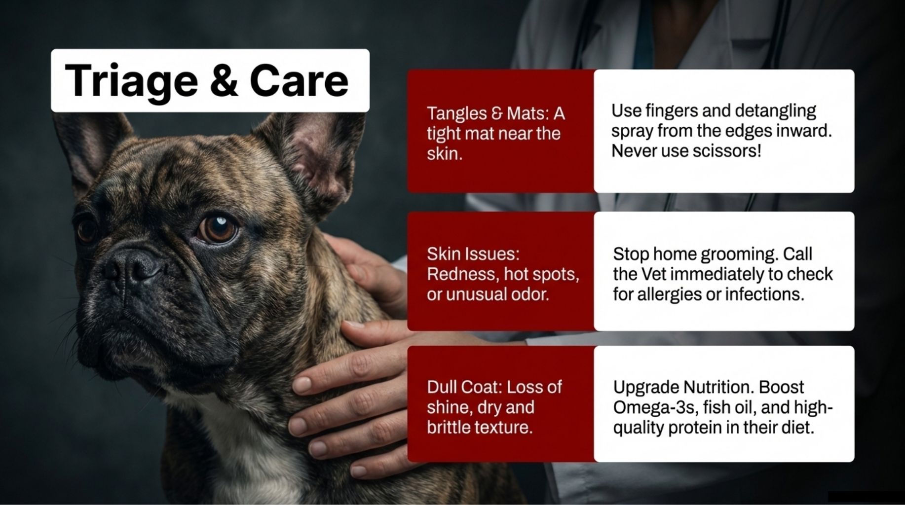 How To Maintain Your Dog’s Fur for All Seasons, Triage and care