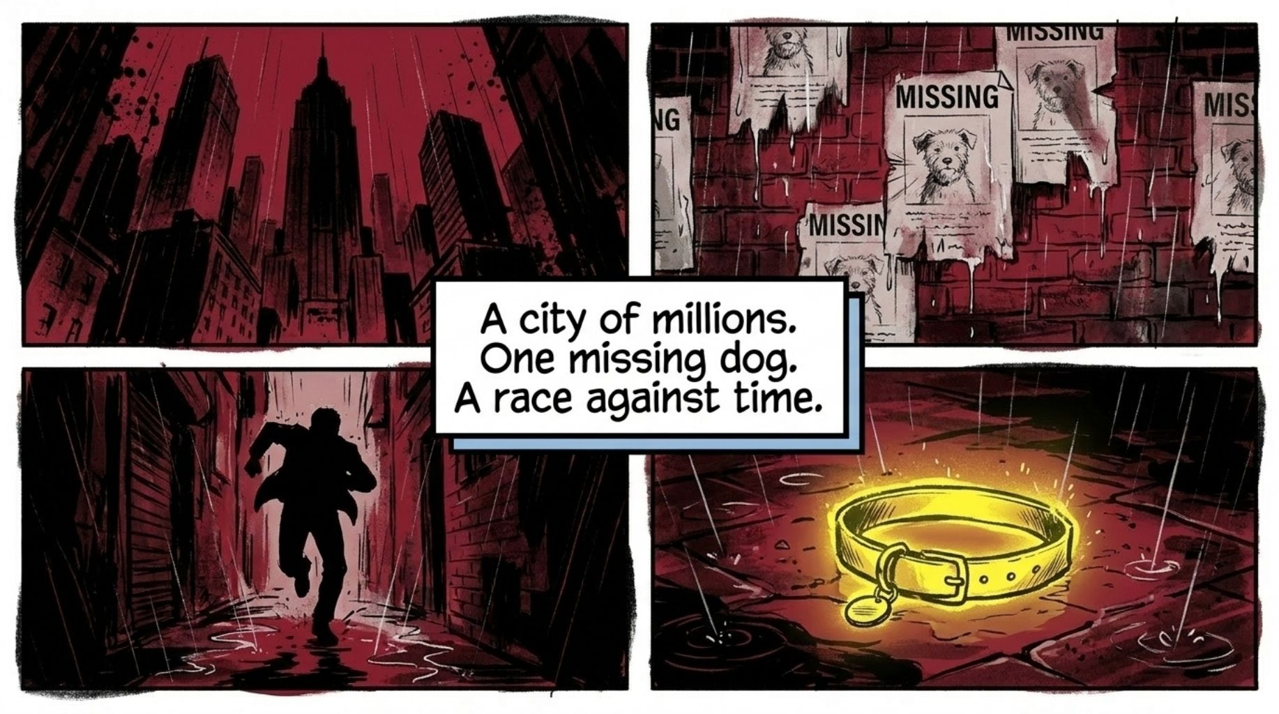 Gobi got lost in the Chinese city