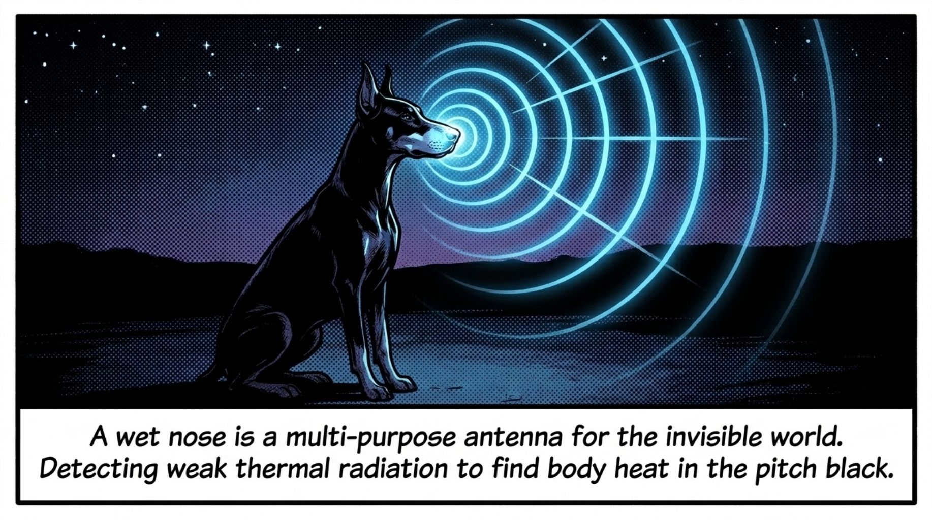 quote about the dog's nose