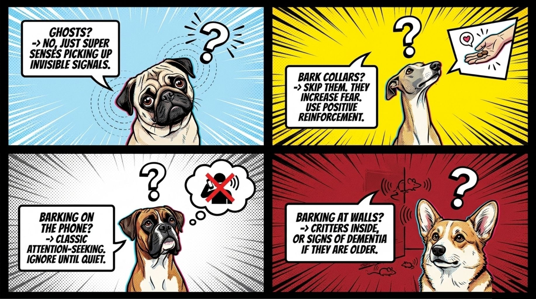 faq about dog barking