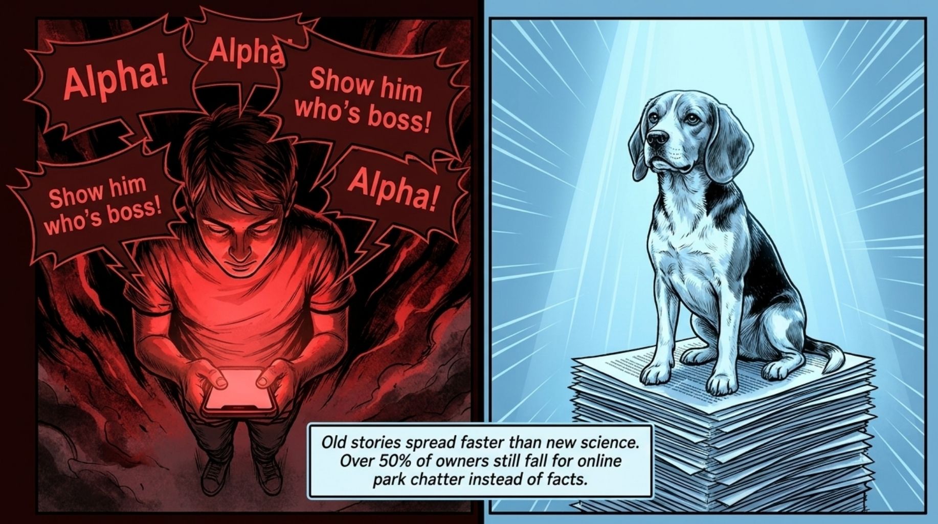 owners shouldn't be alphas to their dogs
