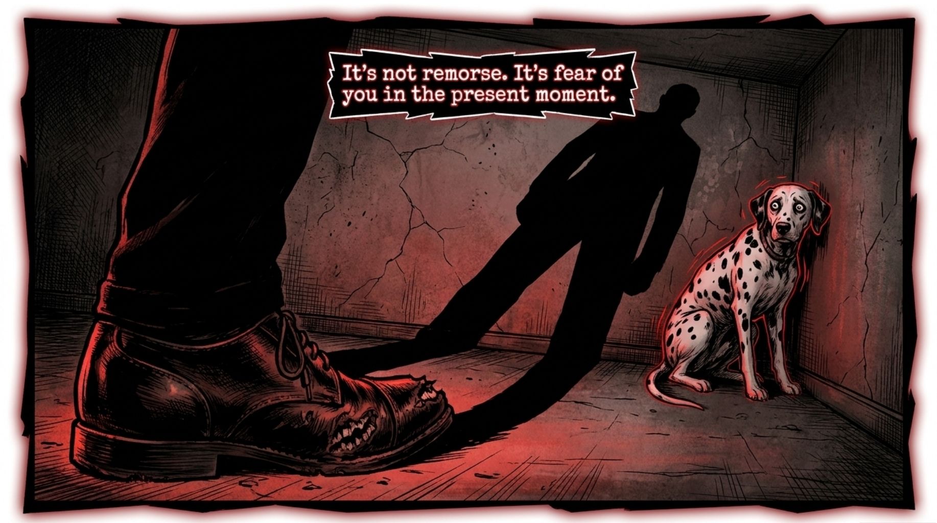 that dog look might be fear