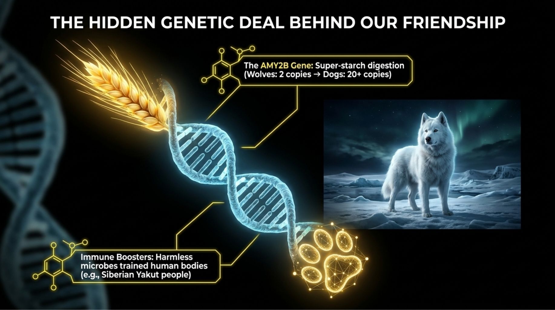 THE HIDDEN GENETIC DEAL BEHIND OUR FRIENDSHIP