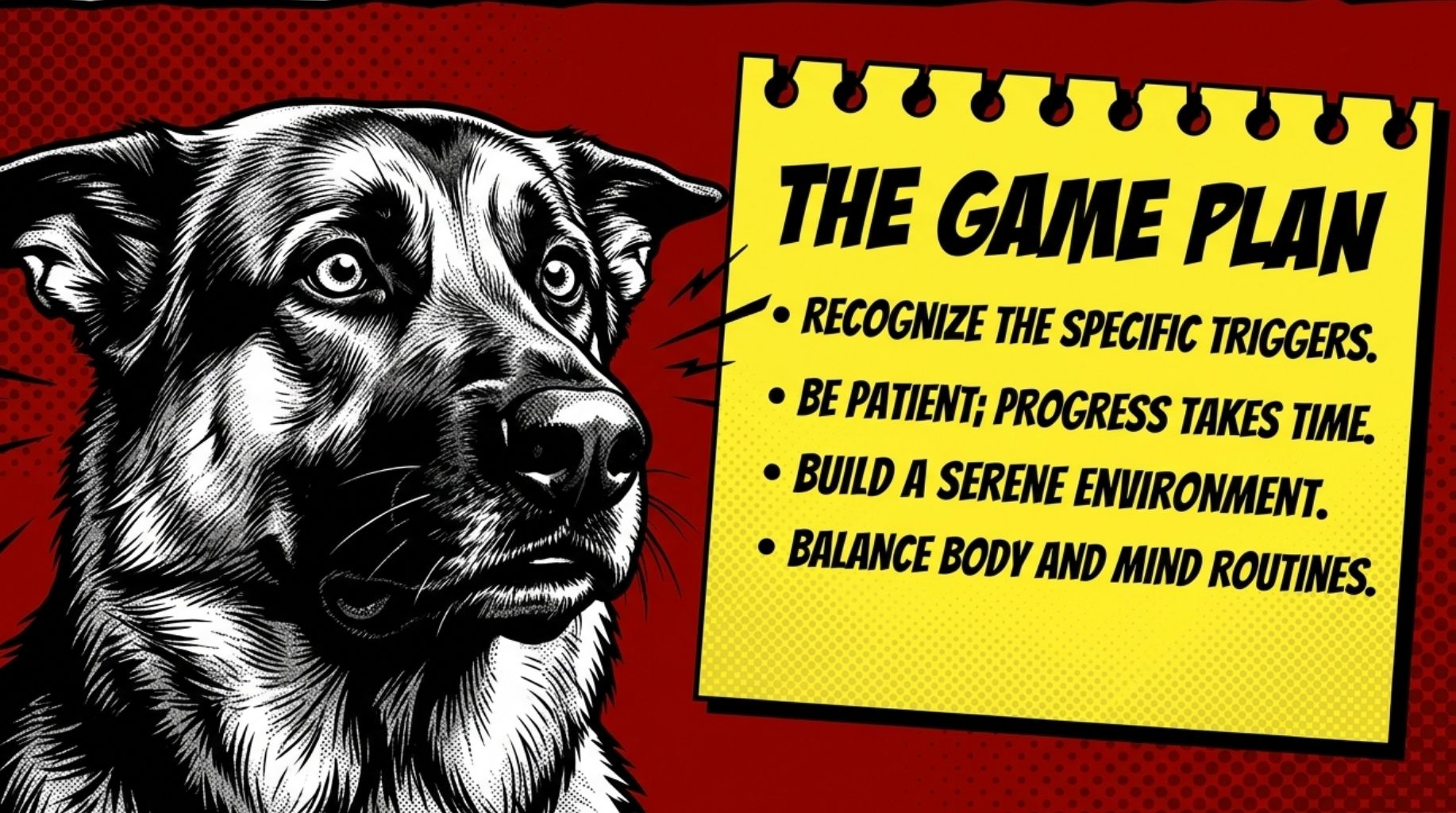 The game plan to calm your dog