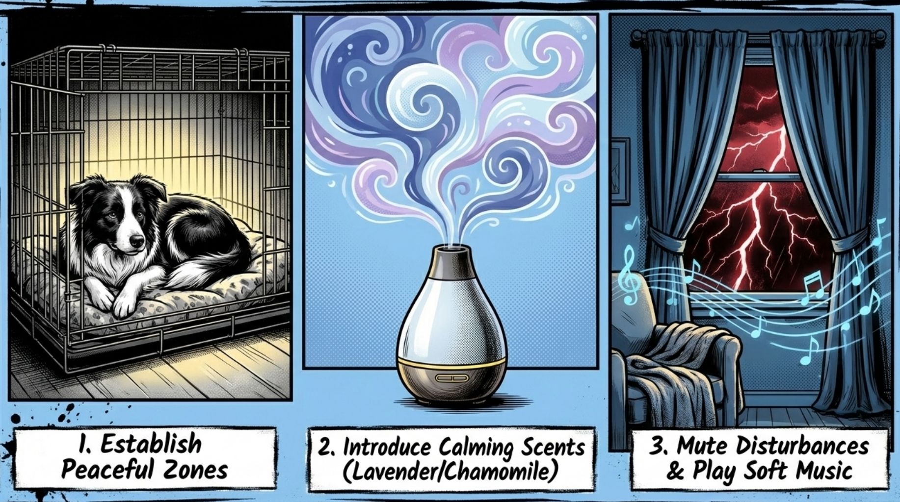 how to calm a dog down instantly