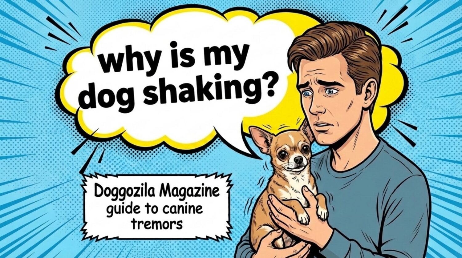 Why is my dog shaking - guide to canine tremors