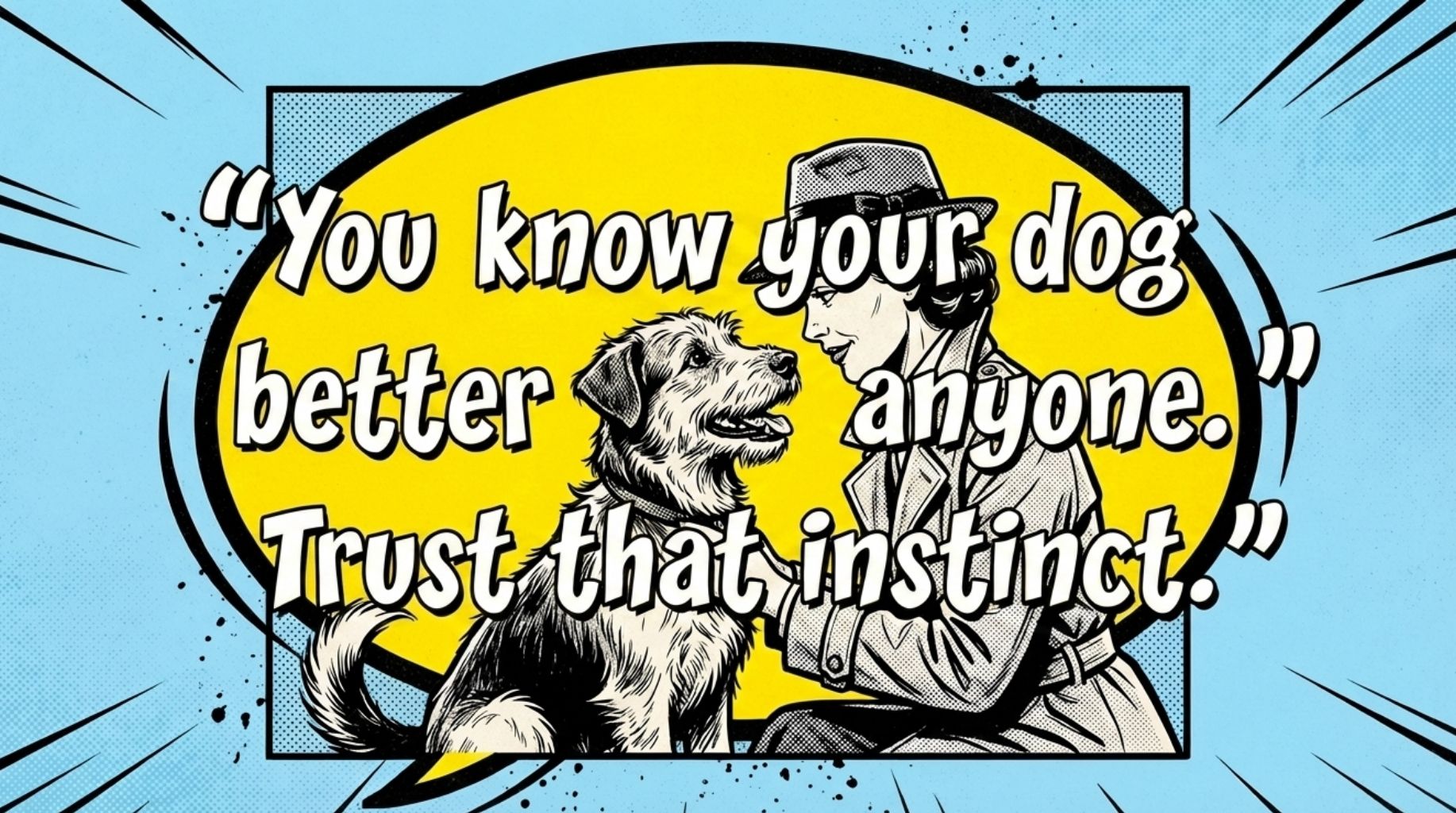 cool dog quote about dog shaking