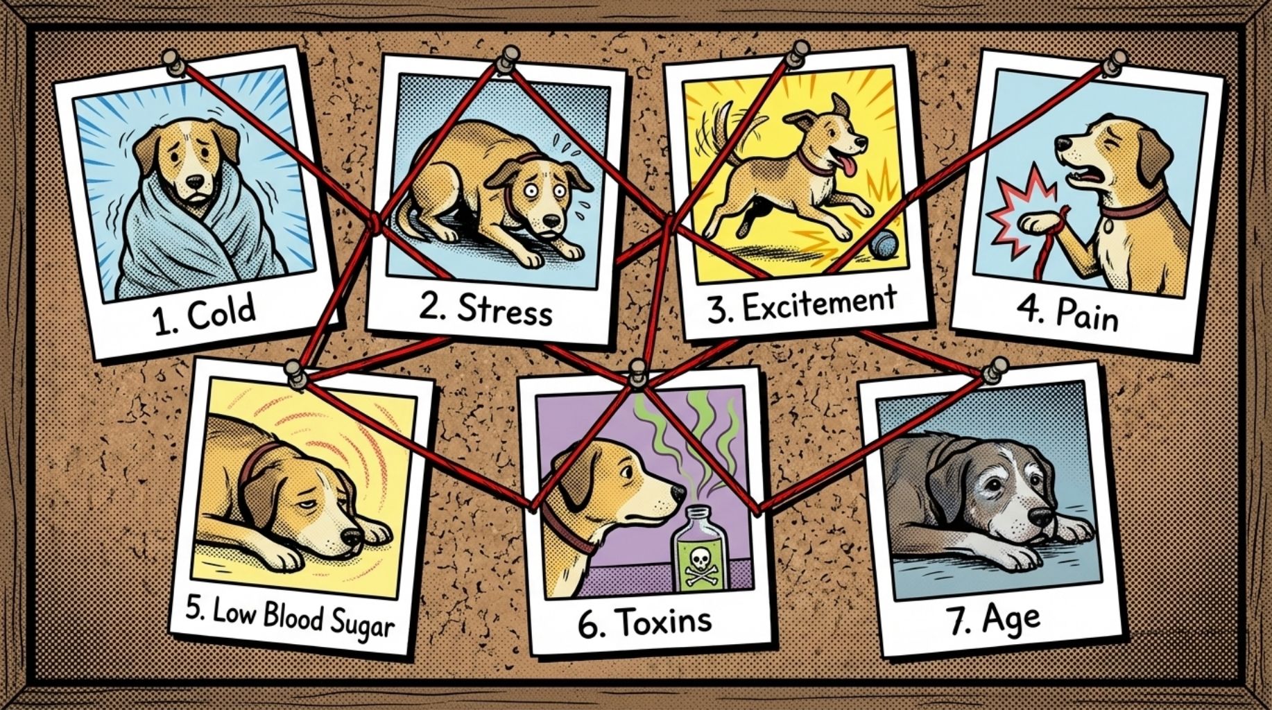 reasons why my dog is shaking