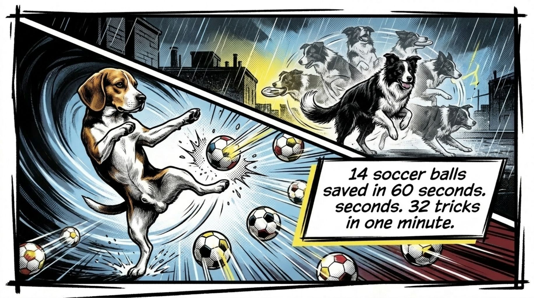 the football dog
