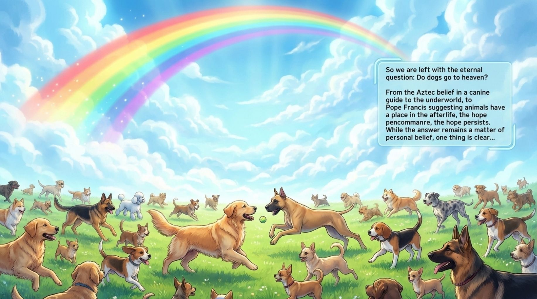 dogs do go to heaven
