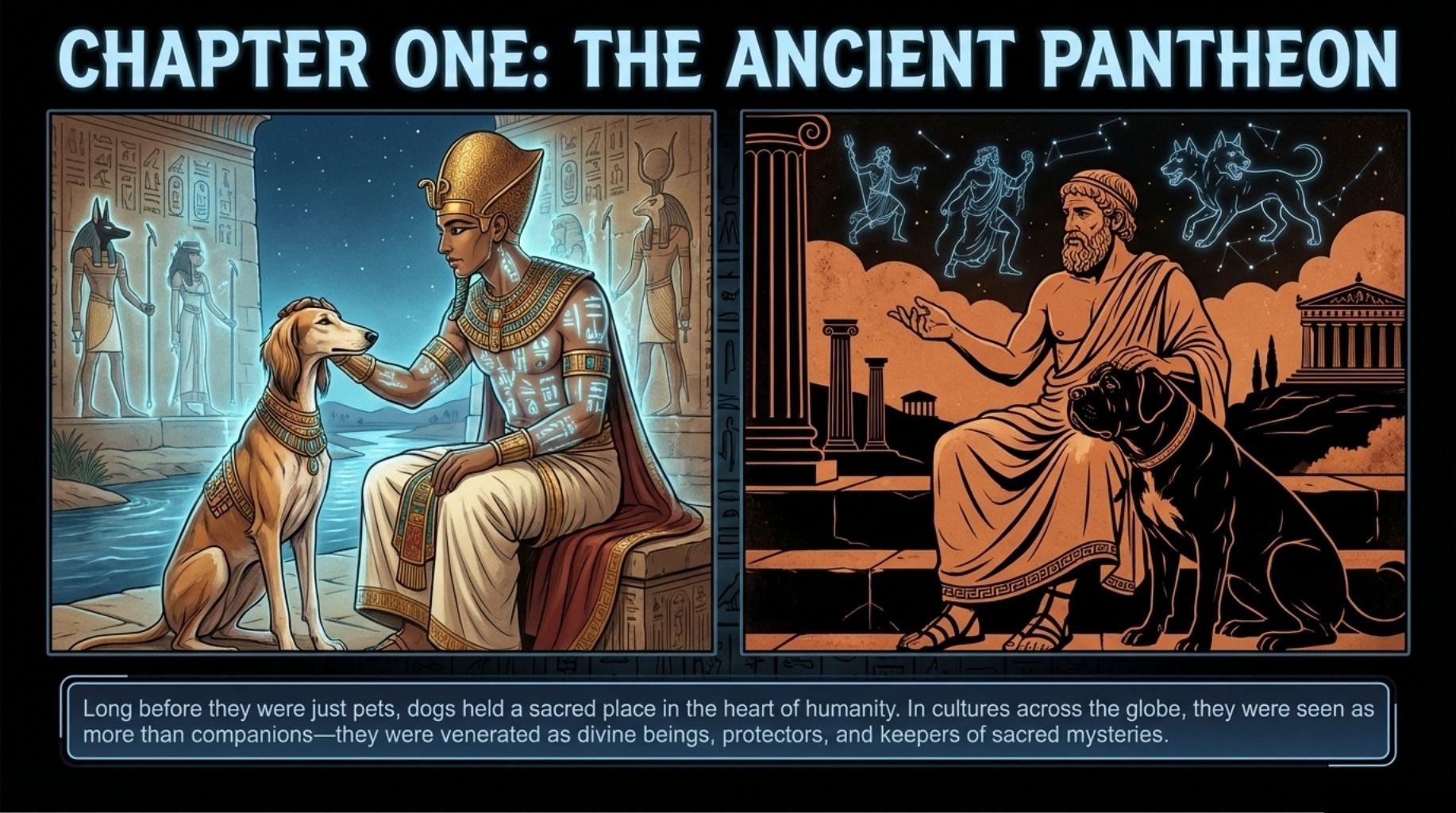 the ancient pantheon of dog gods