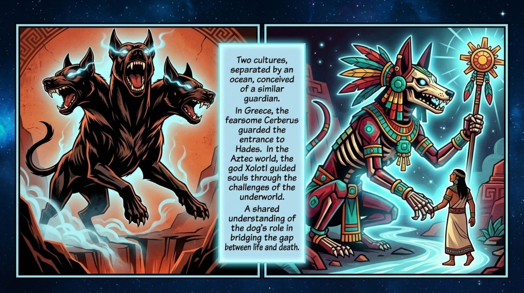 many ancient cultures have dogs in the afterlife