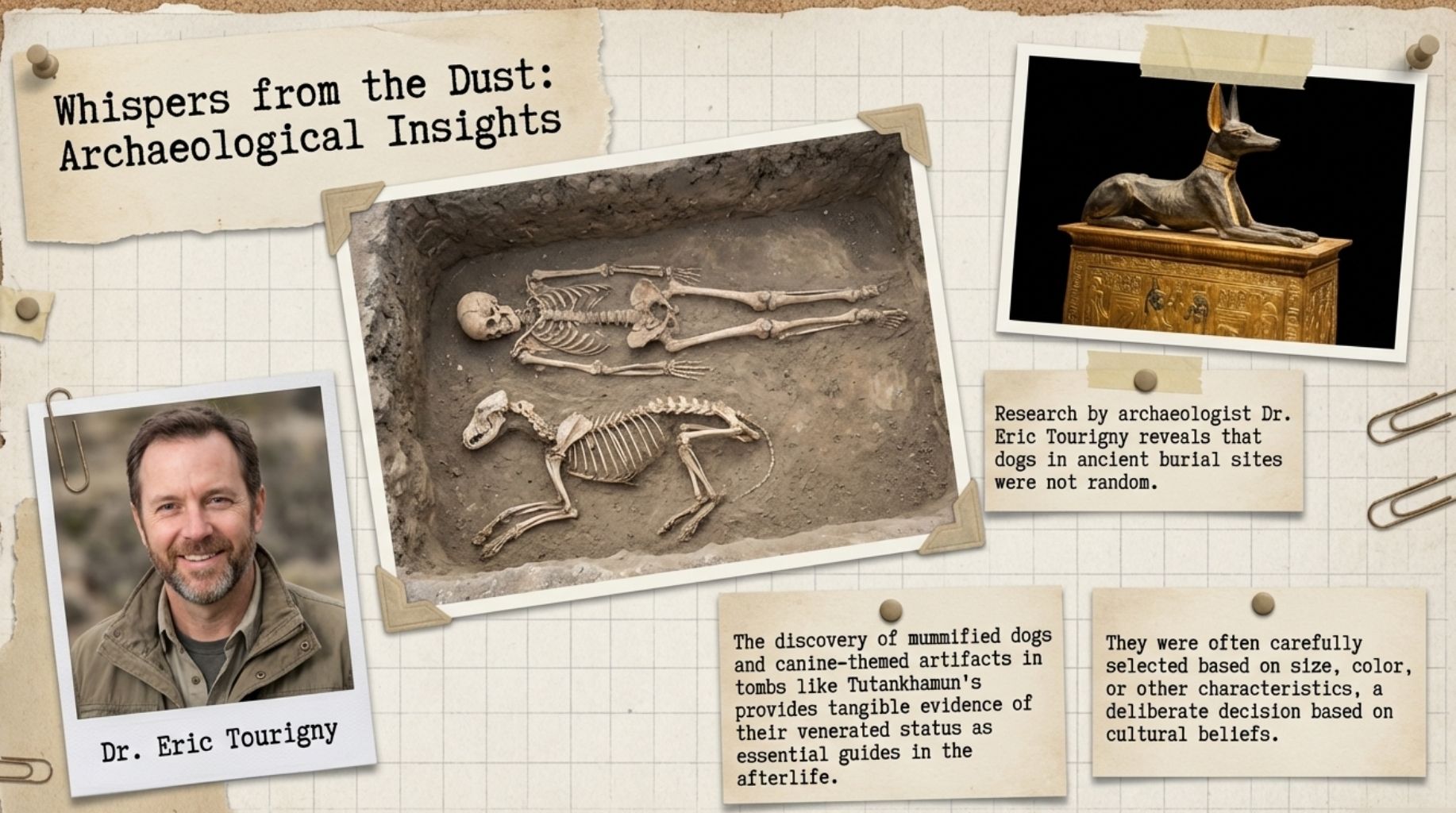 ancient dog burials and Dr. Eric Tourgny