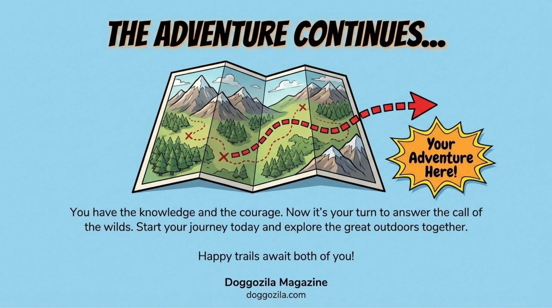 your hiking adventure with your dog awaits outdoor