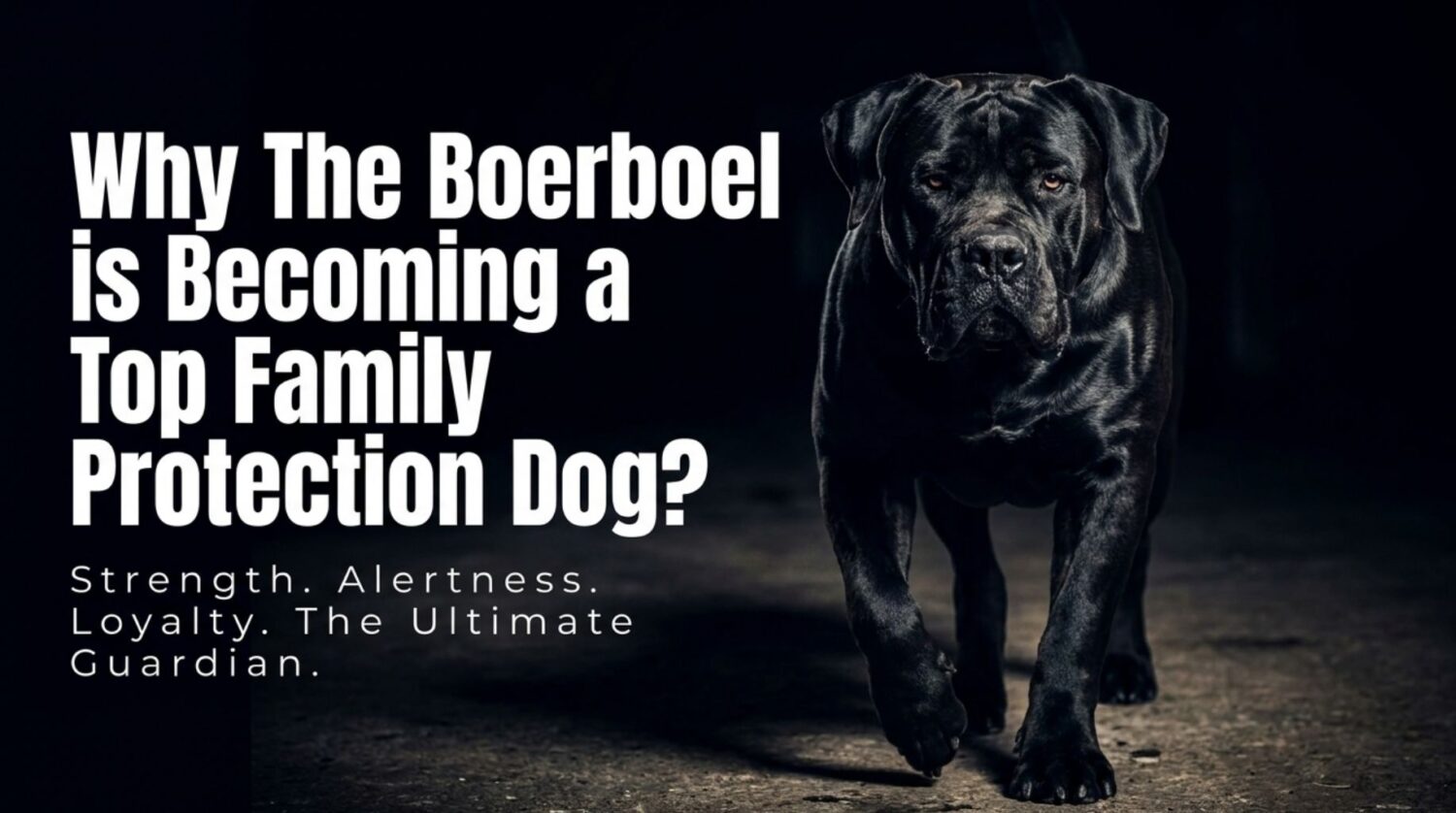 Why The Boerboel is Becoming a Top Family Protection Dog