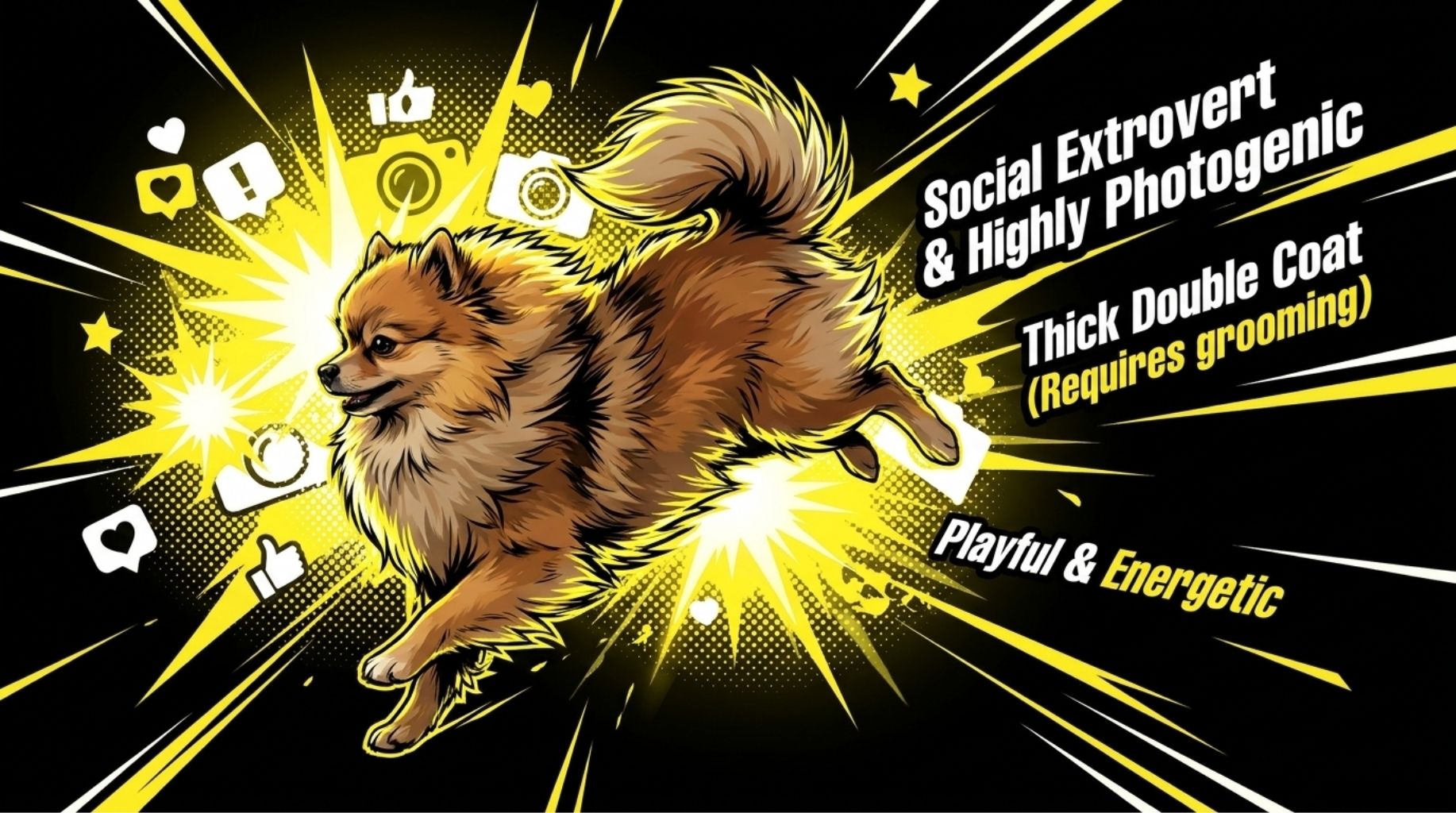 POMERANIAN dog breed