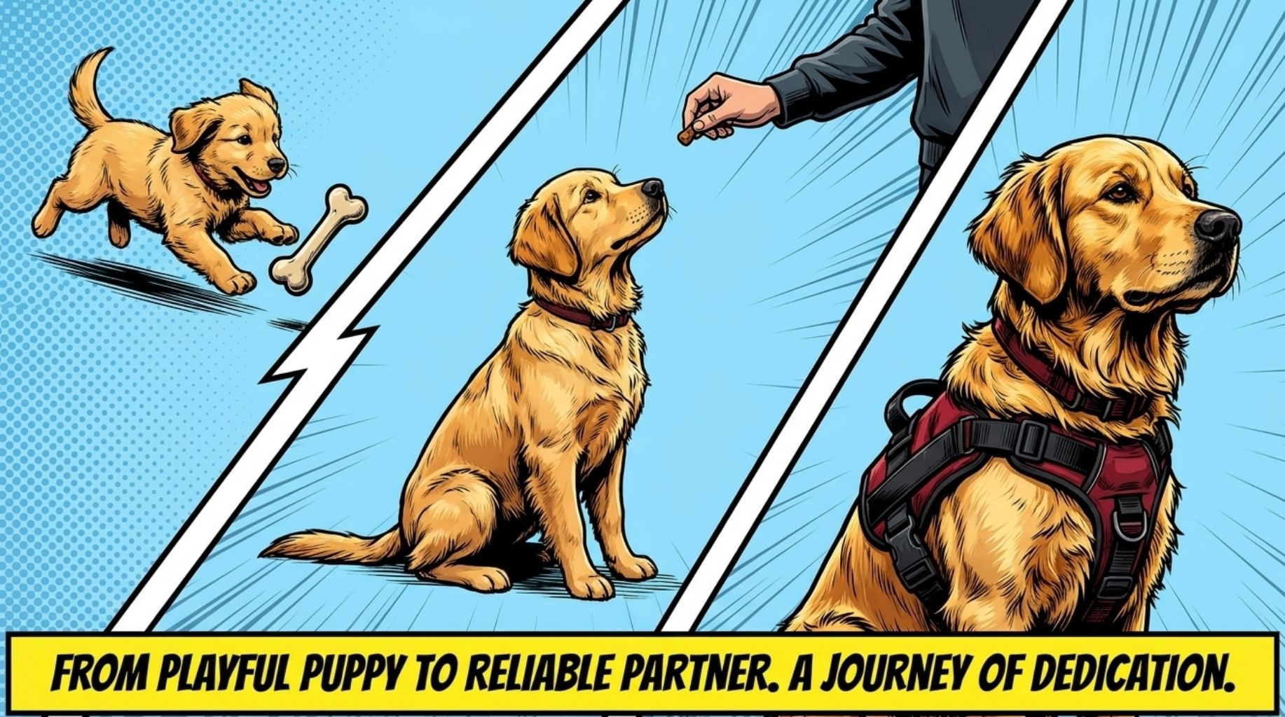 service dogs training