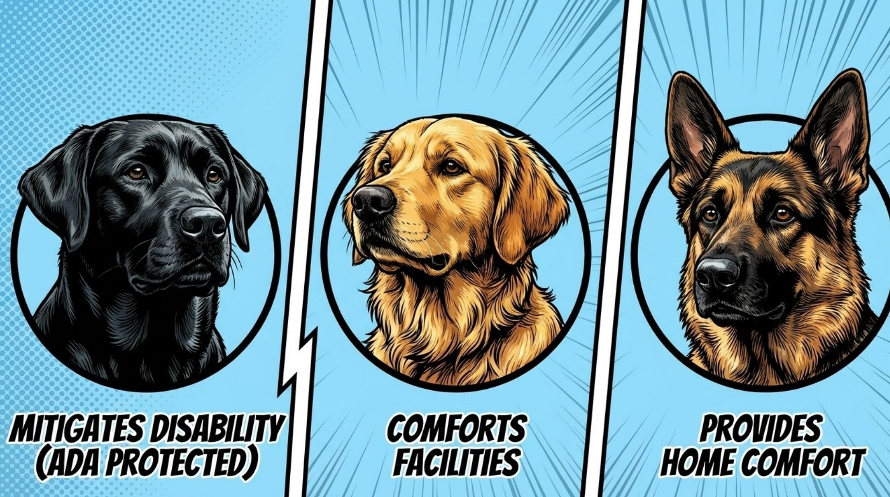 service dogs breeds