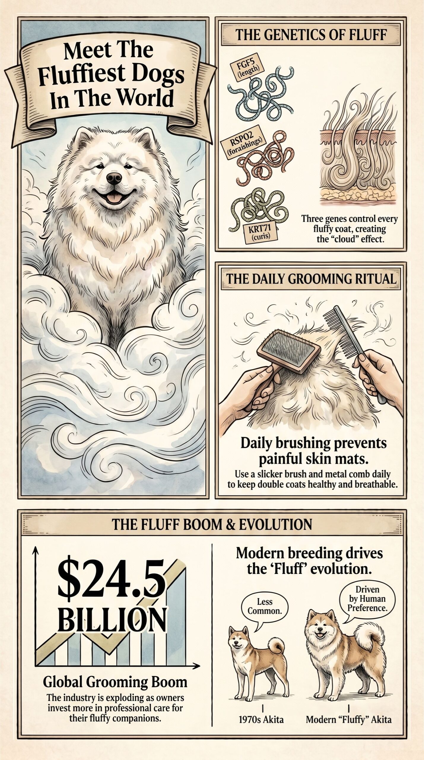 the fluffiest dogs