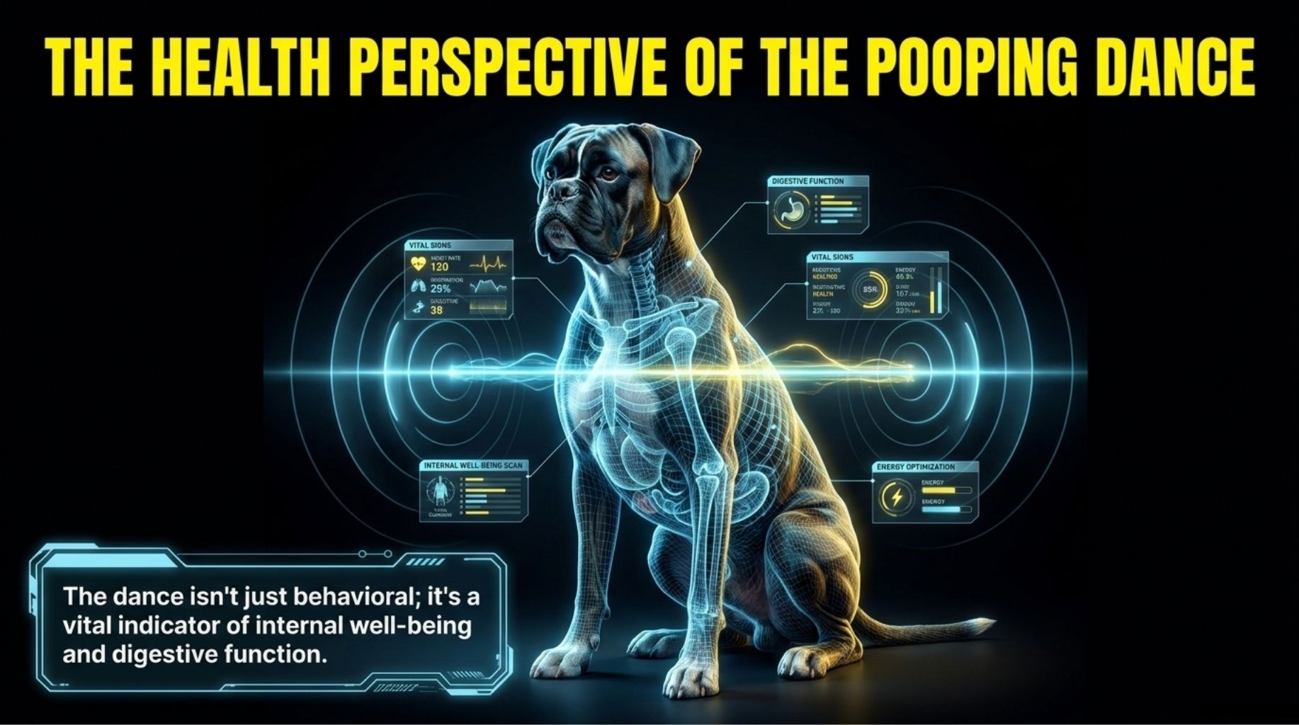 dog poop dance and dog health
