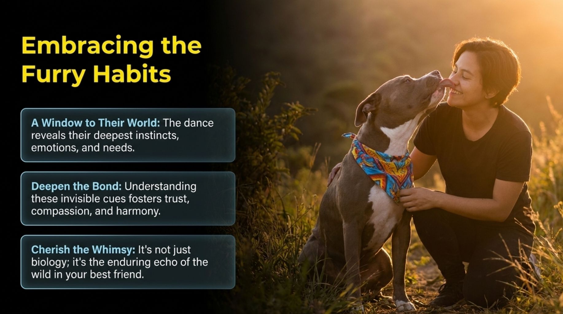 embrace the dog pooping dance